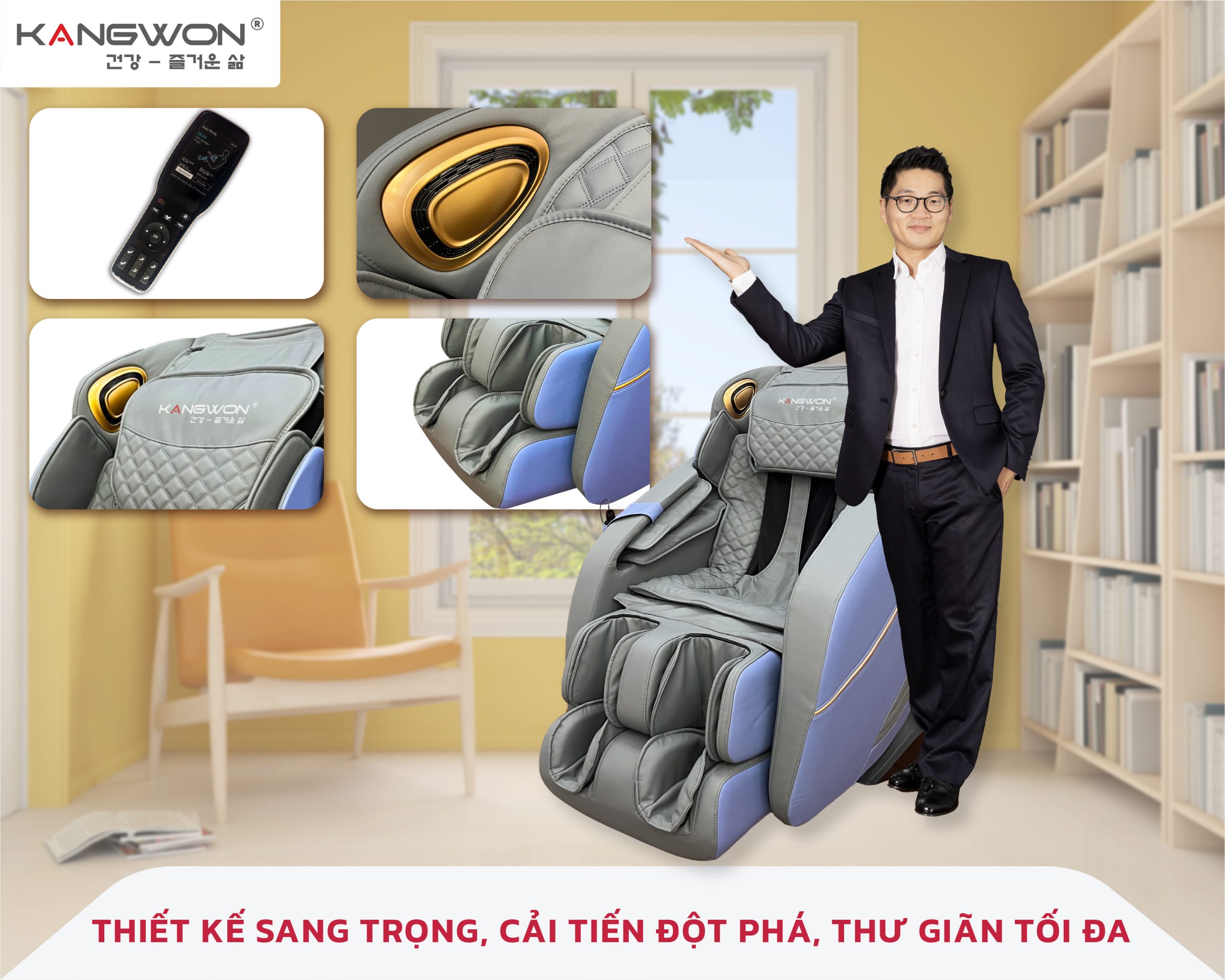Ghế Massage KangWon LX-799