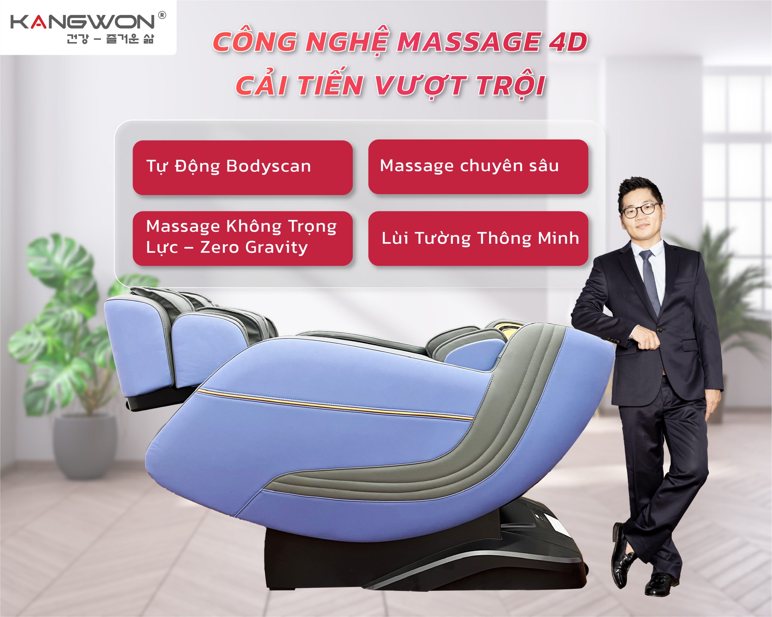 Ghế Massage KangWon LX-799