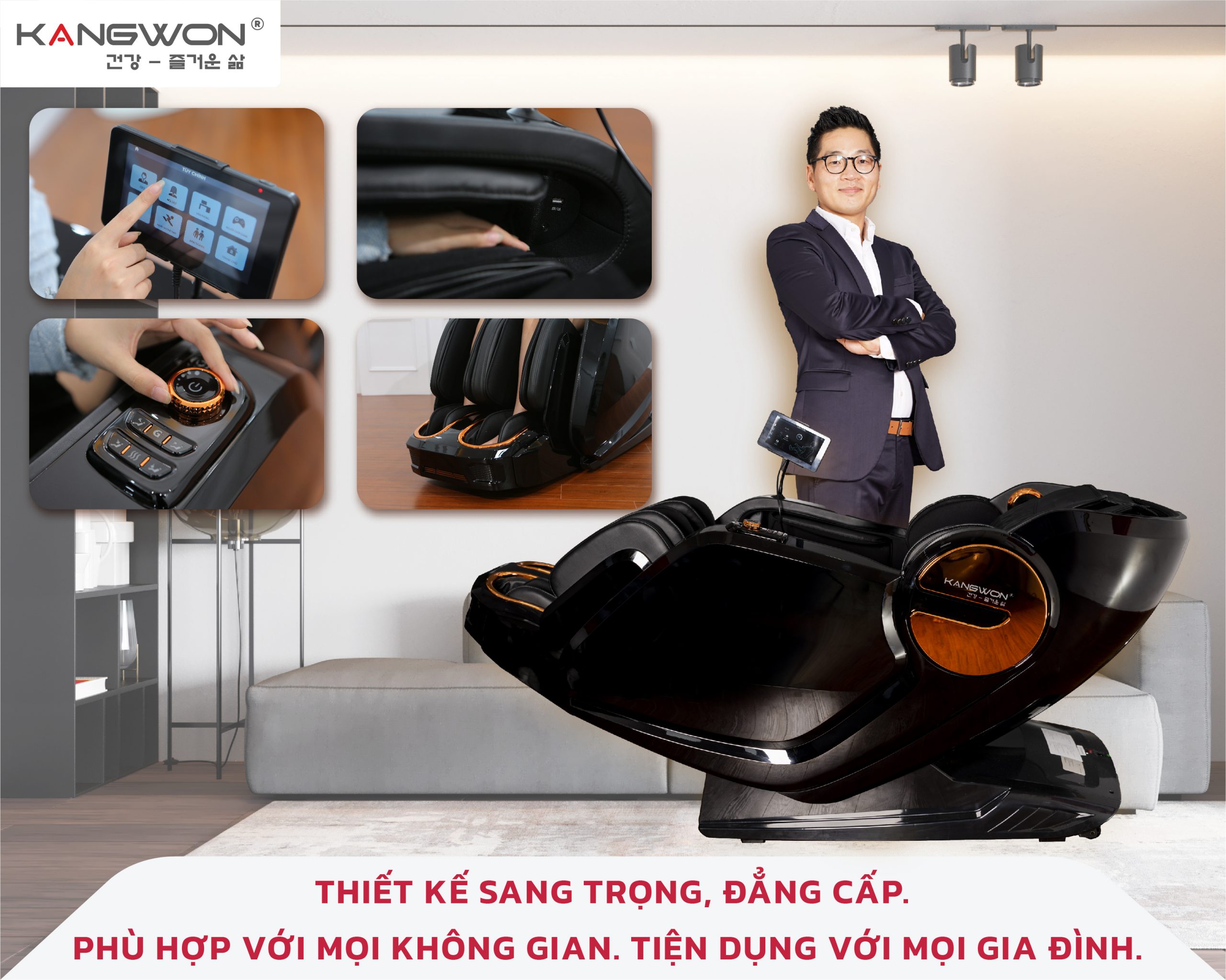 Ghế Massage KangWon Lx-611