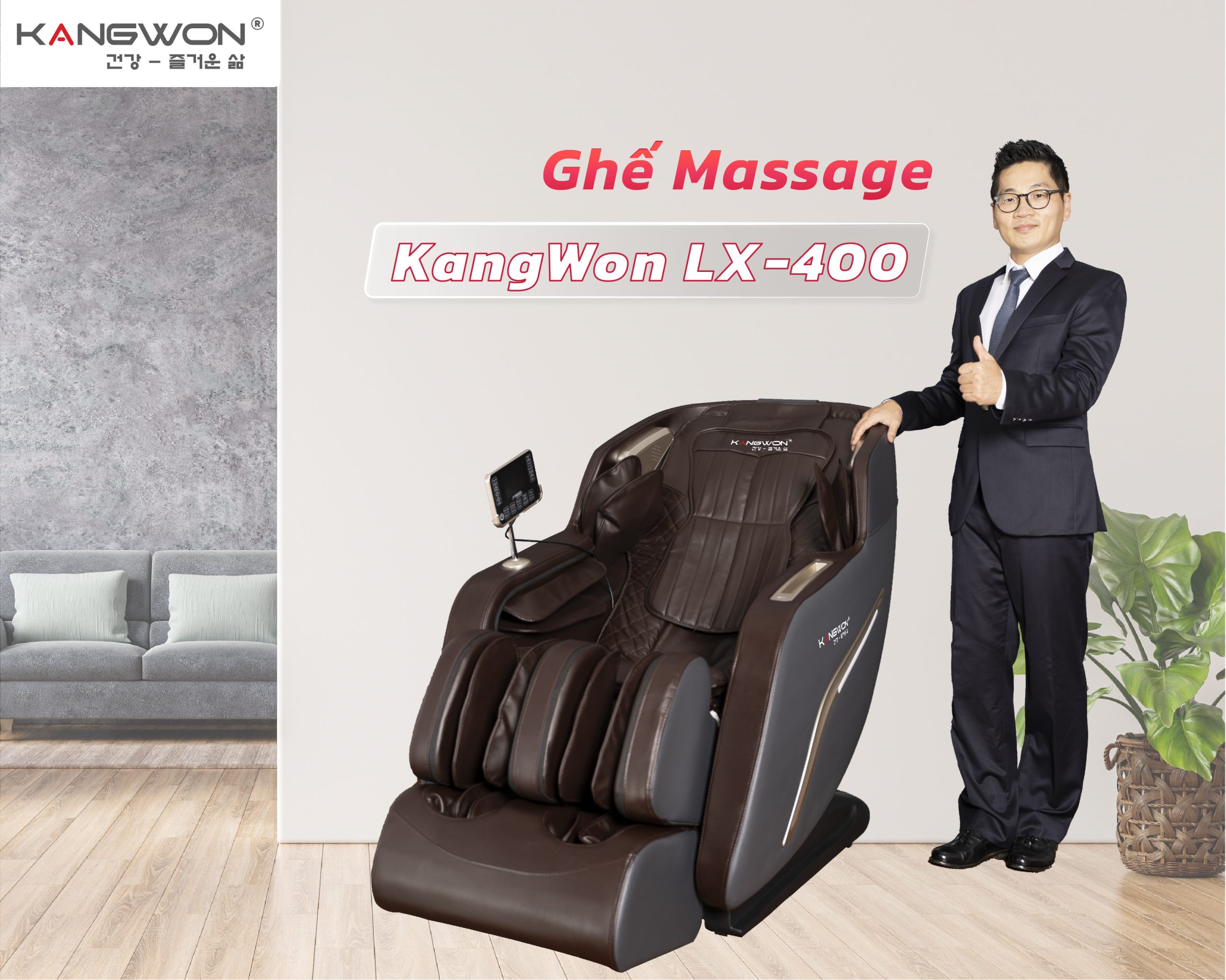 Ghế Massage KangWon LX-400