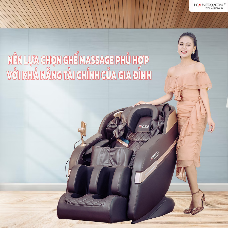 Lựa Chọn Ghế Massage Phù Hợp Với Khả Năng Tài Chính Của Gia đình