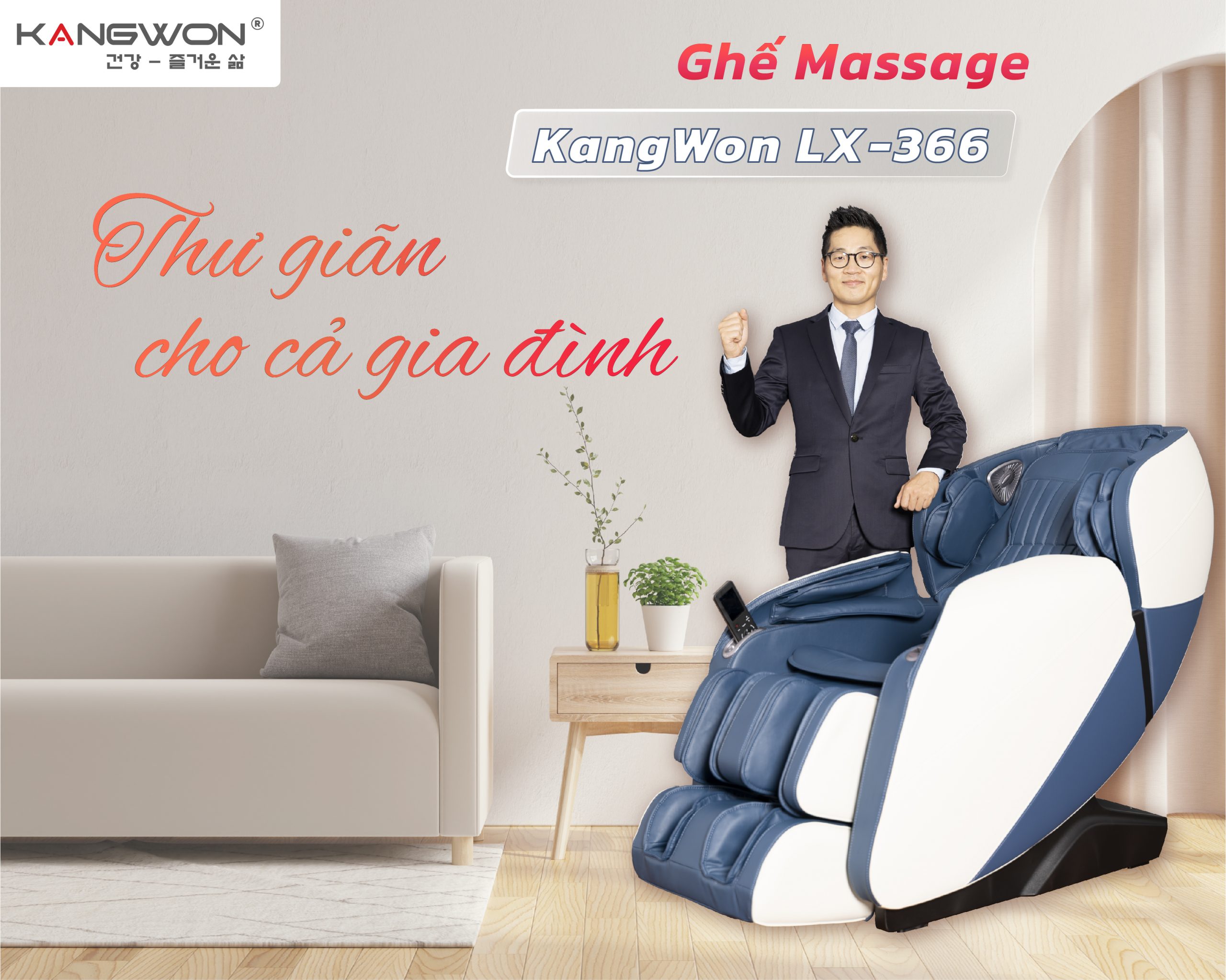Ghế massage KangWon LX-366