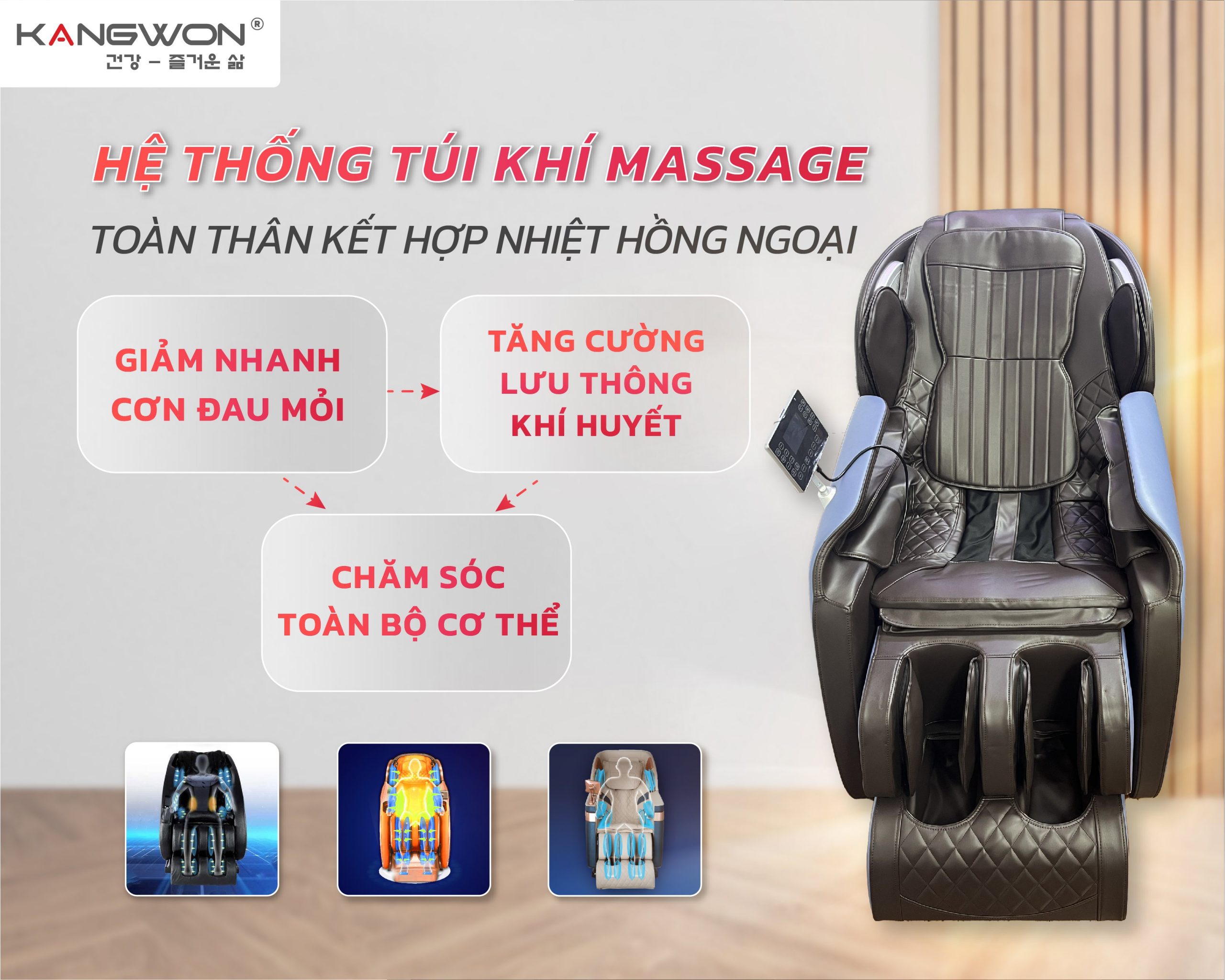 Ghế Massage KangWon LX-211