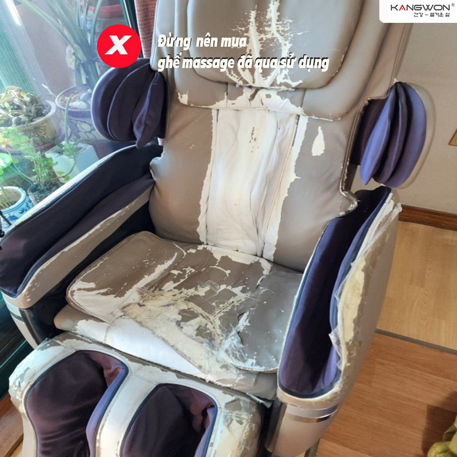 Đừng Nên Mua Ghế Massage đã Qua Sử Dụng