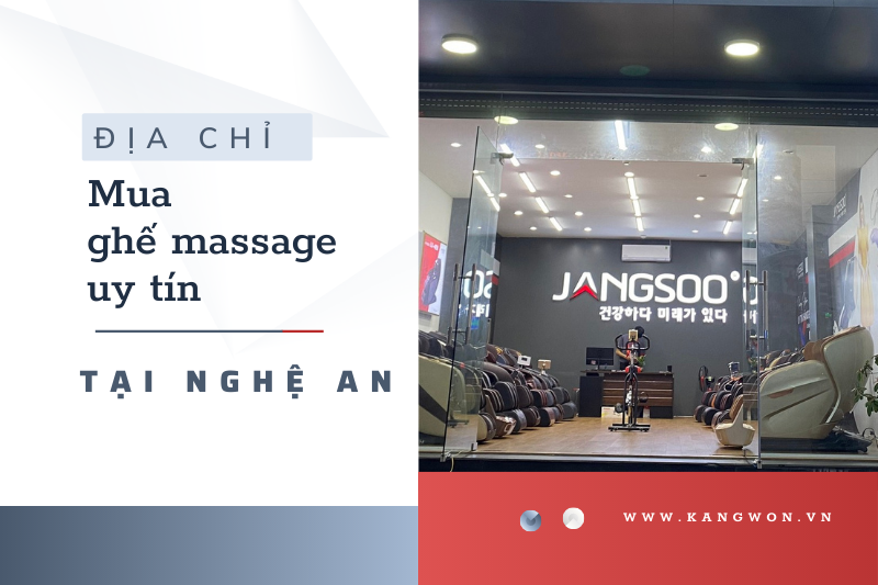 Địa chỉ mua ghế massage uy tín tại Nghệ An