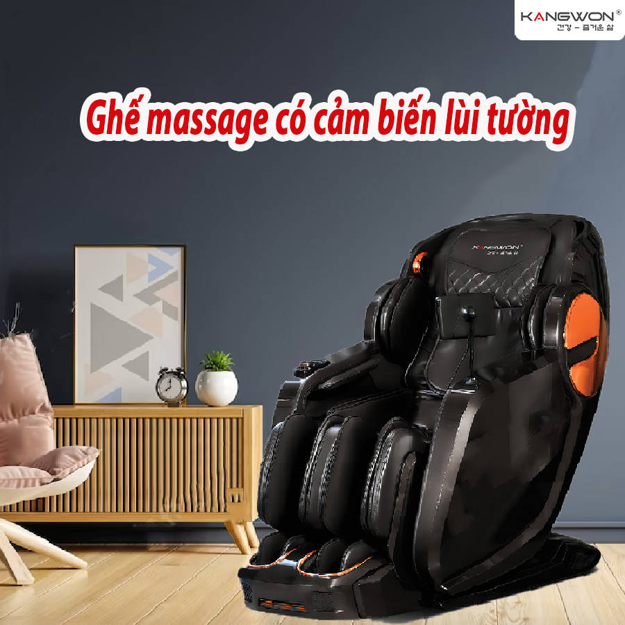 Gợi ý Sản Phẩm Ghế Massage Có Cảm Biến Lùi Tường