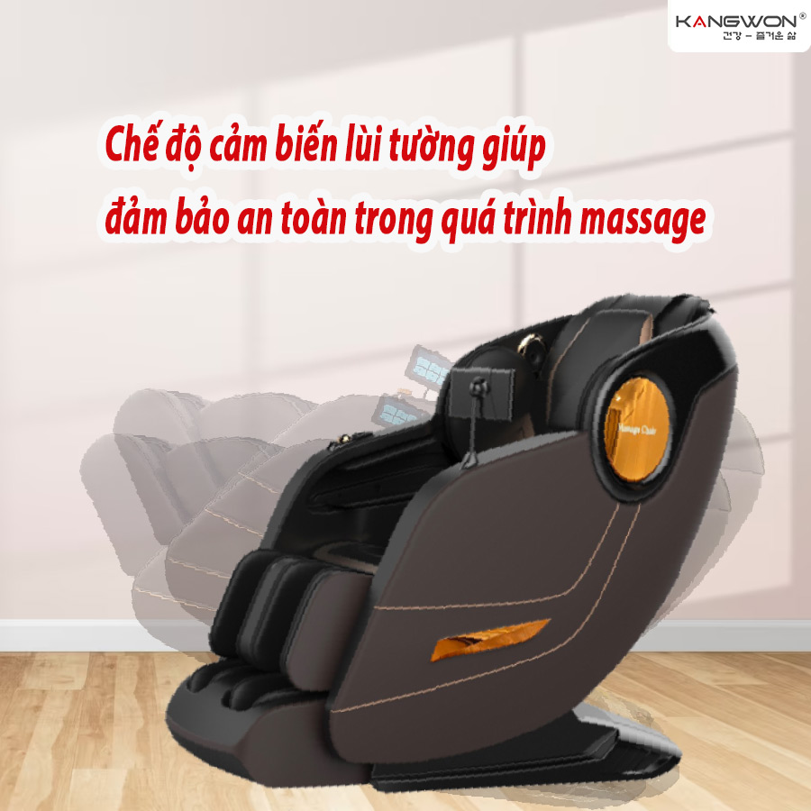 Lợi ích Khi Sử Dụng Ghế Massage Có Cảm Biến Lùi Tường
