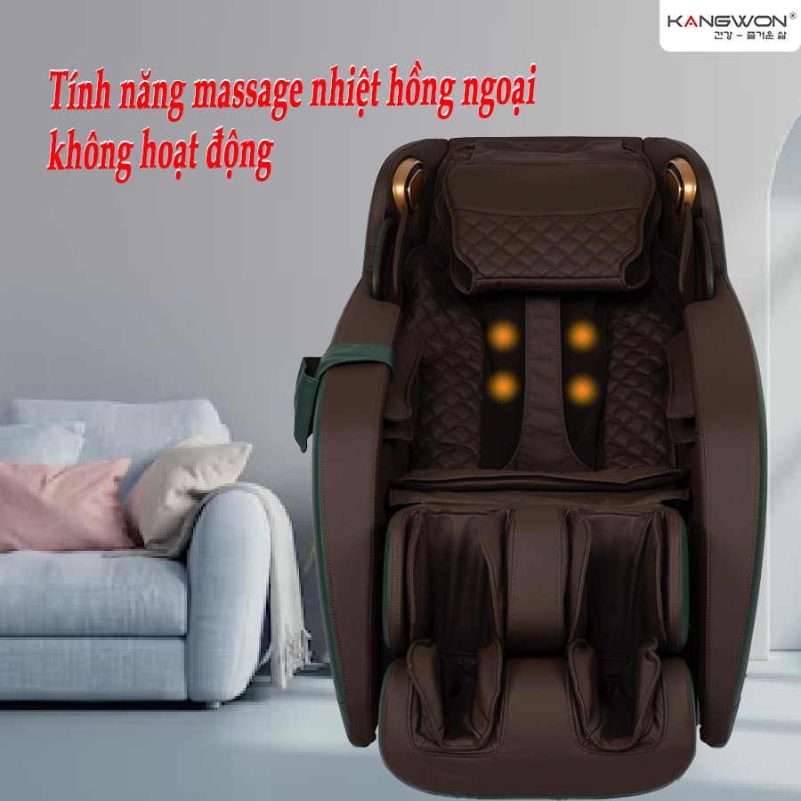 Lỗi Hay Gặp ở Ghế Massage Mà ít Ai Biết