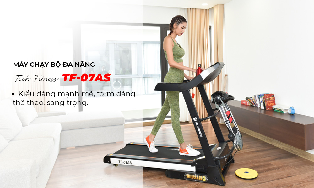 Máy Chạy Bộ Tech Fitness Tf 07as 2