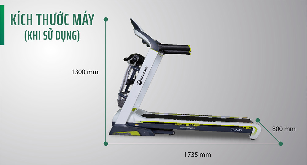 Máy Chạy Bộ Tech Fitness Tf 22as.1