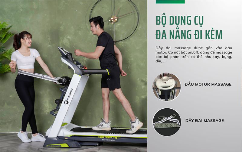Máy Chạy Bộ Tech Fitness Tf 22as.2