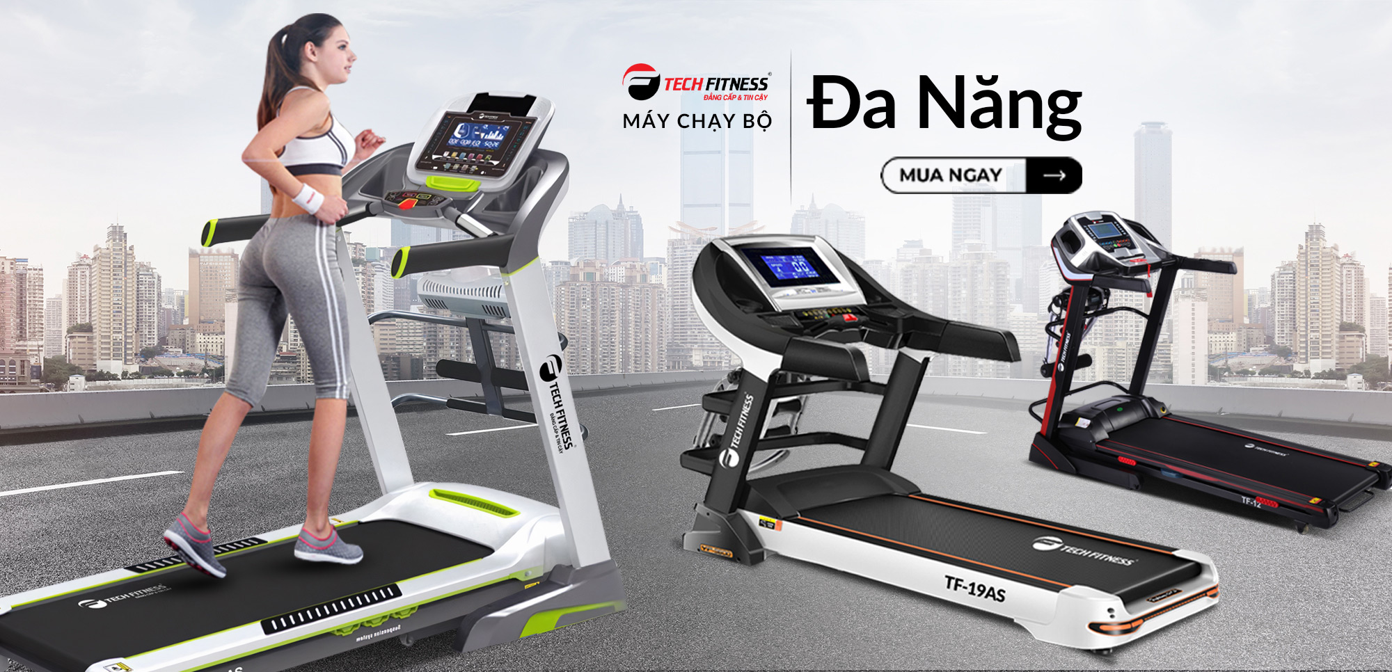 Máy Chạy Bộ Tech Fitness Tf 37 2
