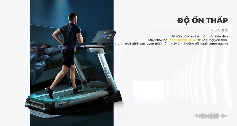 Máy Chạy Bộ Tech Fitness Tf 37 3