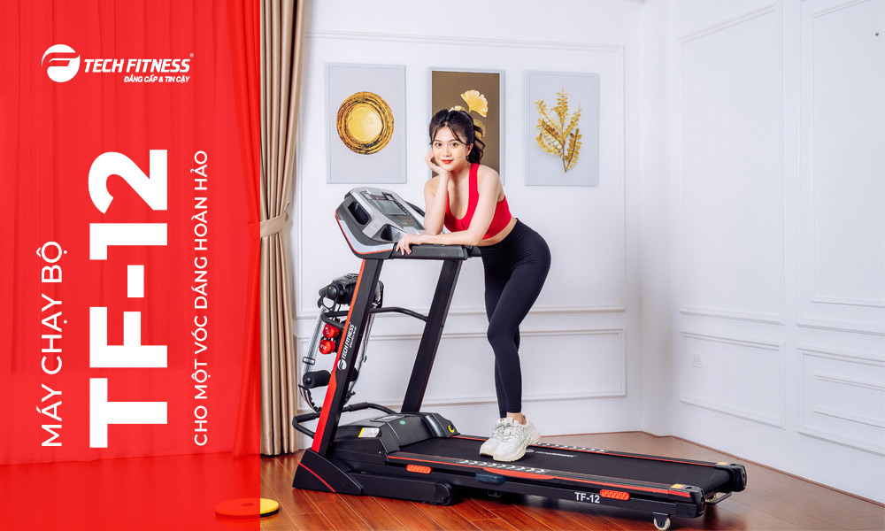 Máy Chạy Bộ Thông Minh Tech Fitness Tf 12