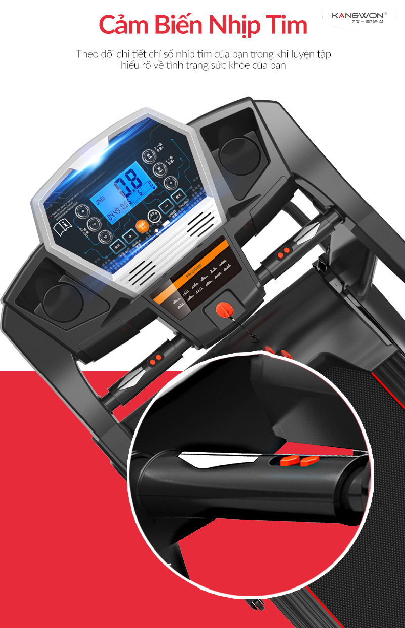 Máy Chạy Bộ Tech Fitness Tf 08 Plus