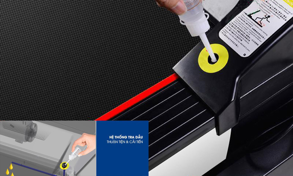 Máy Chạy Bộ Tech Fitness Tf 17as Có Hệ Thống Tra Dầu Bán Tự động