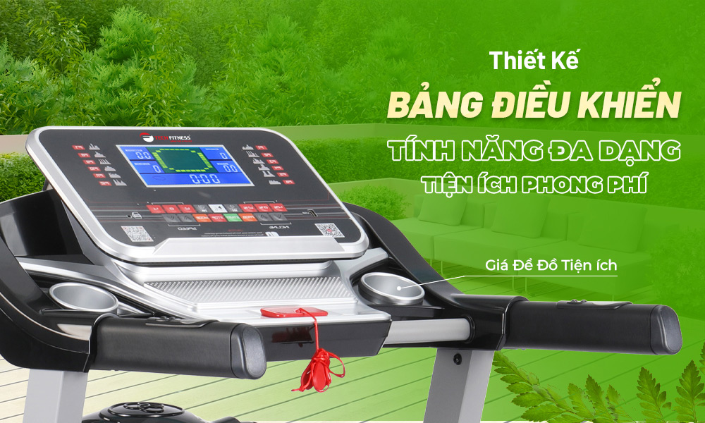 Máy Chạy Bộ Tech Fitnesss Tf 16.4