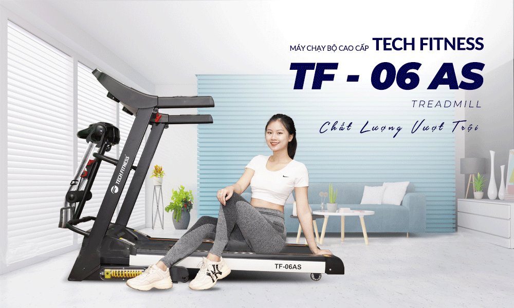 Máy Chạy Bộ đa Năng Tech Fitness Tf 06as