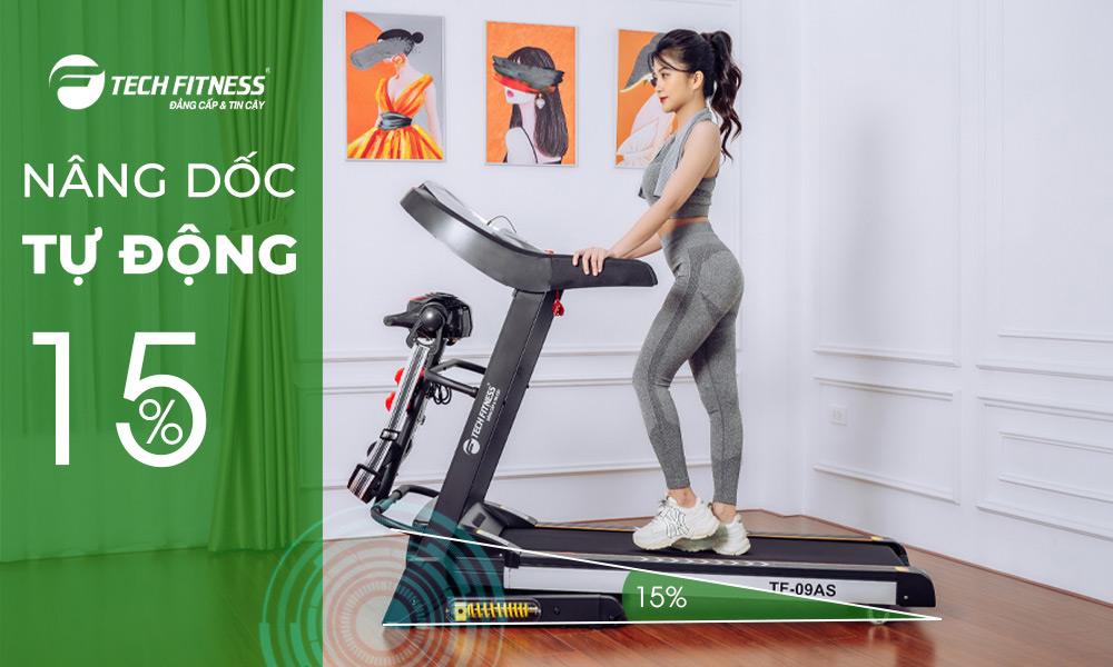 Máy Chạy Bộ đa Năng Tech Fitness Tf 09as.1