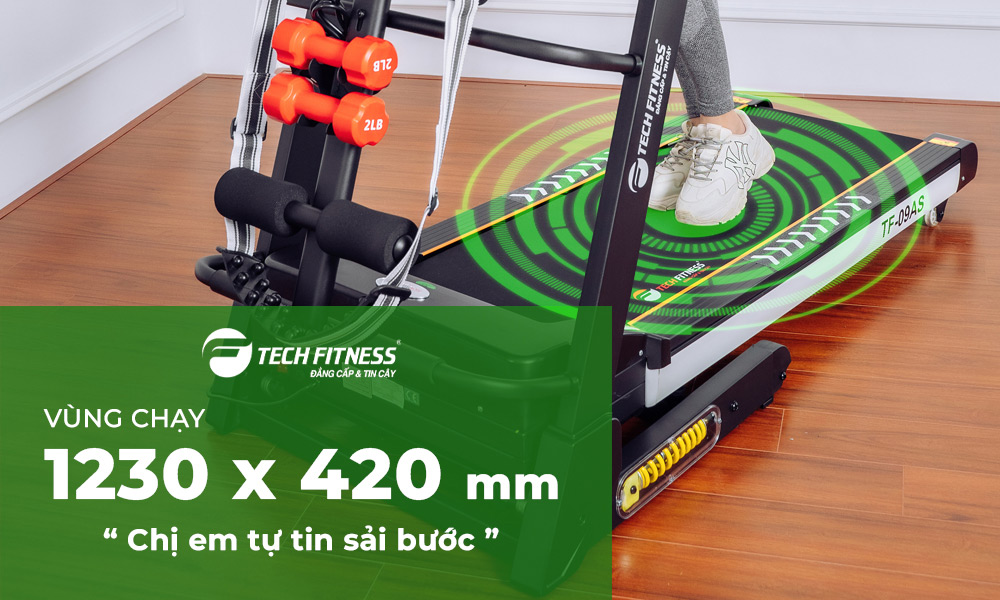 Máy Chạy Bộ đa Năng Tech Fitness Tf 09as.2
