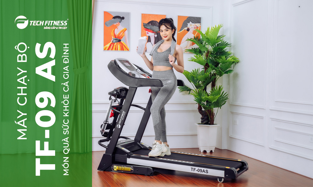 Máy Chạy Bộ đa Năng Tech Fitness Tf 09as