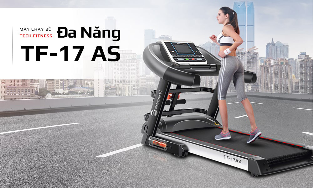 Máy Chạy Bộ Đa Năng Tech Fitness Tf 17as