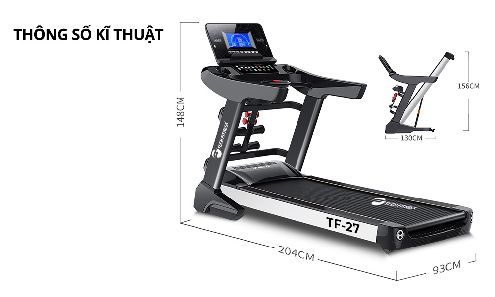 Máy Chạy Bộ đa Năng Tech Fitness Tf 27.1jpg
