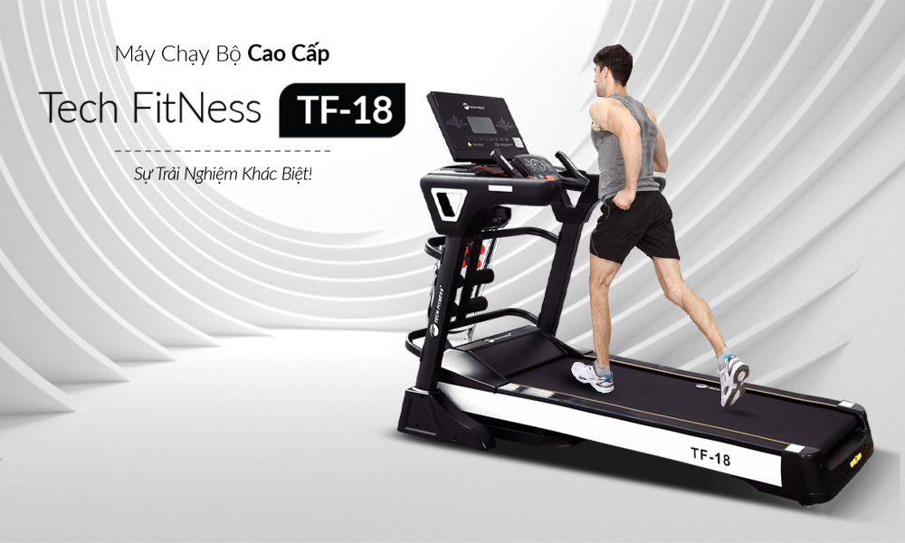 Máy chạy bộ đa năng Tech Fitness TF-18