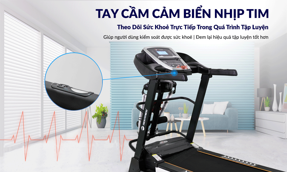 Tay Cầm Cầm Của Máy Chạy Bộ Tech Fitness Tf 06as