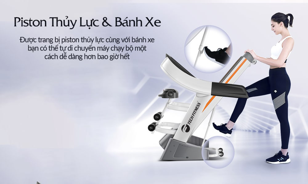 Máy chạy bộ Tech Fitness TF-23 Pro