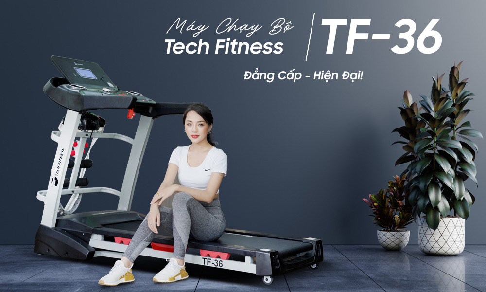 Máy chạy bộ Tech Fitness TF-36