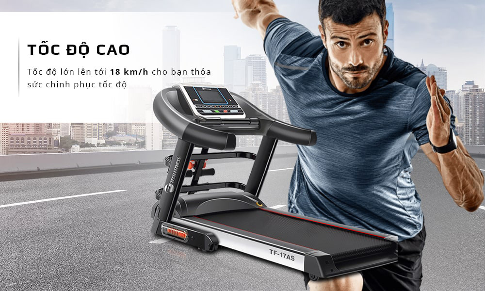 Tốc độ Chạy Của Máy Chạy Bộ đa Năng Tech Fitness Tf 17as