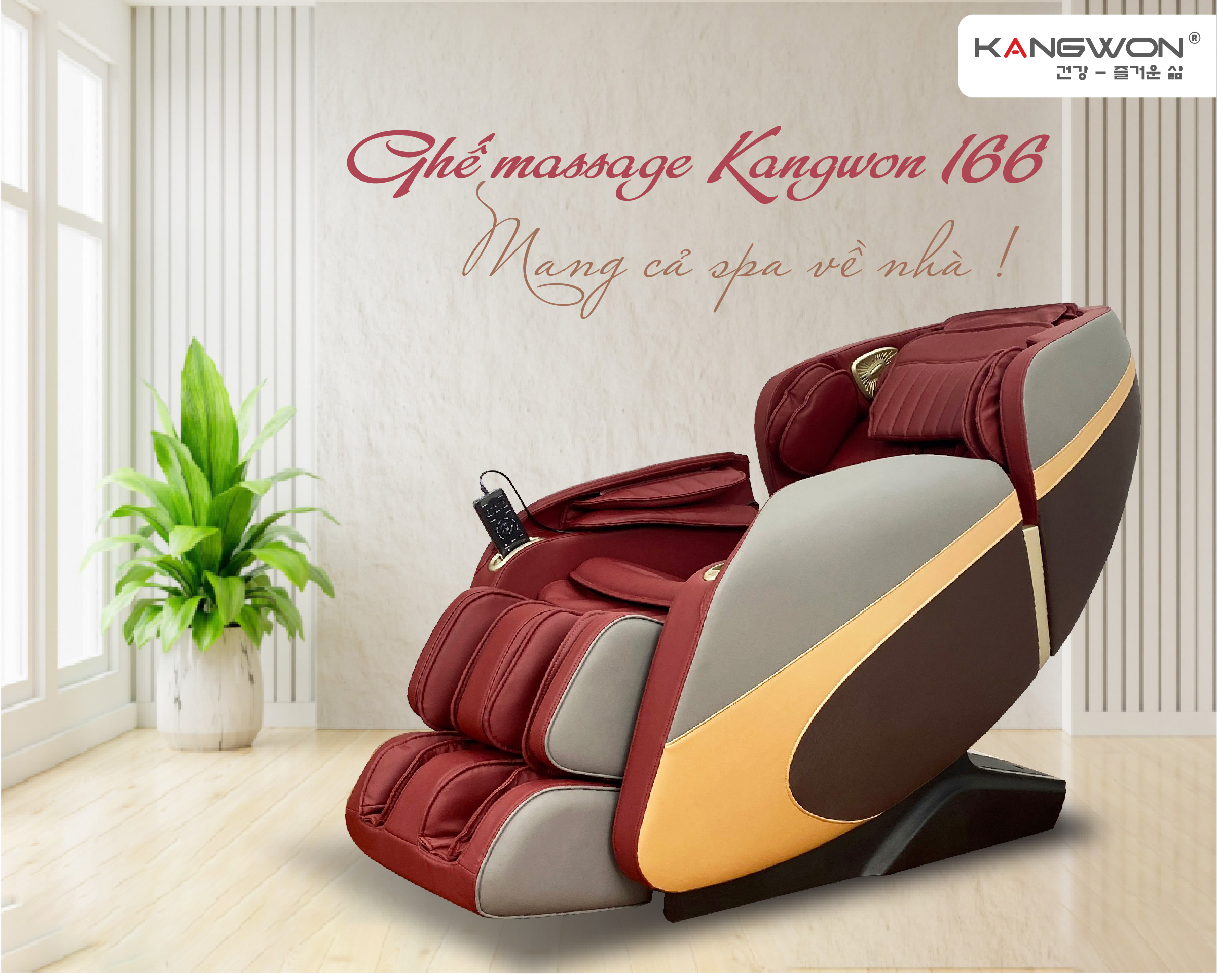Ghế Massage Kangwon 166