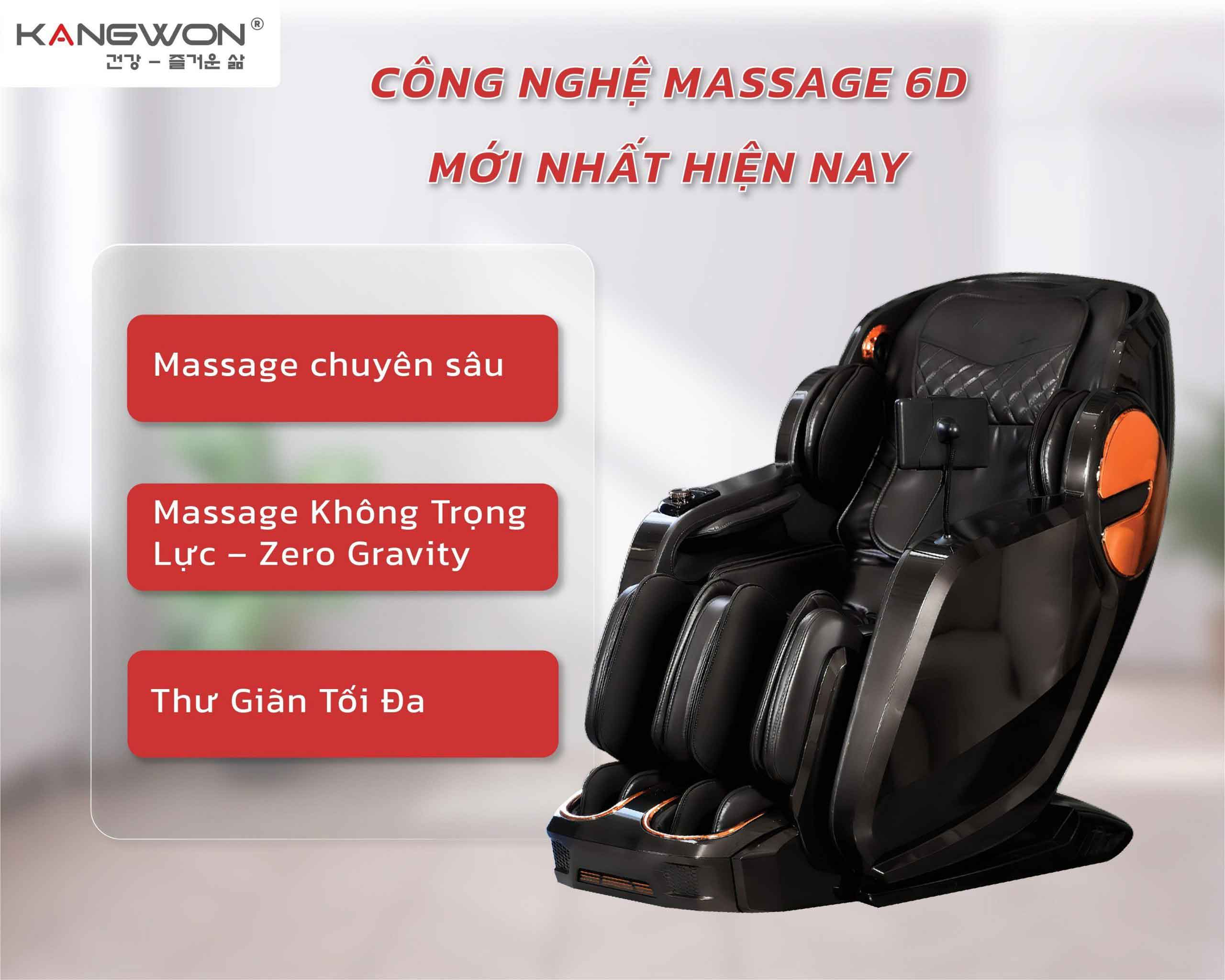 Ghế Massage Kangwon Lx 611 Nâng Tầm Vị Thế