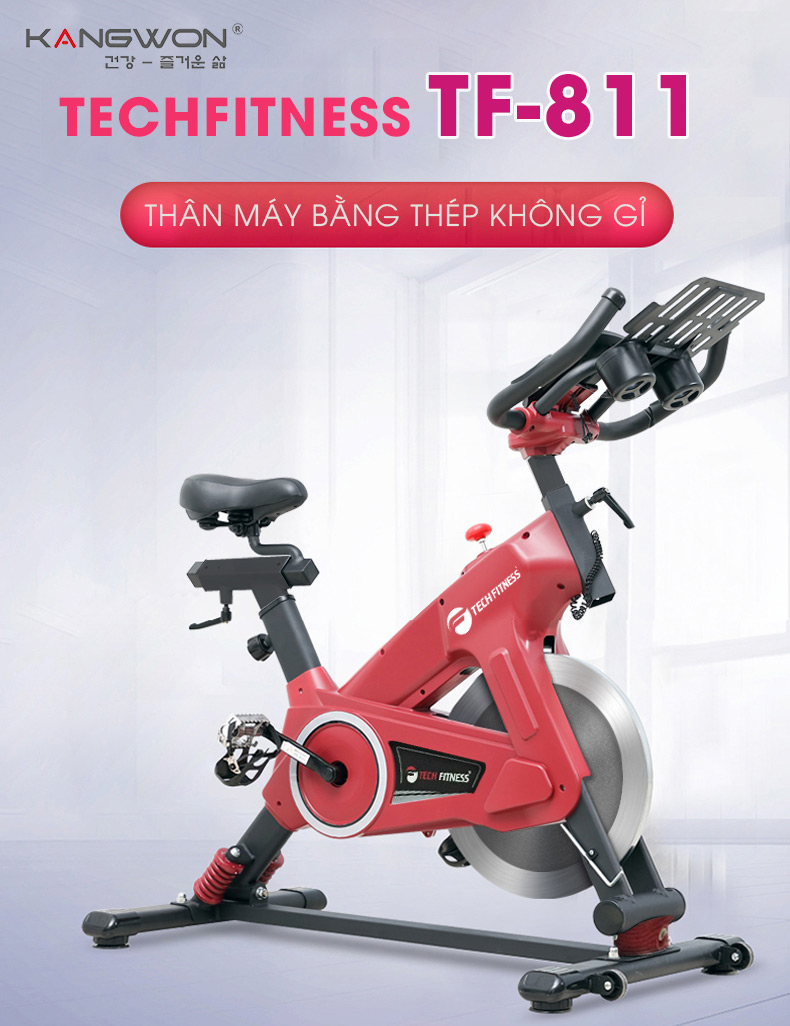 Xe đap Tap đa Nang Tech Fitness Tf 811