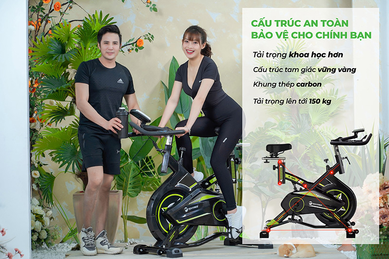 Xe đap Tap đa Nang Tech Fitness Tf 9800 An Toan Khi Su Dung
