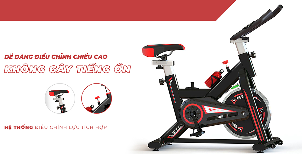 Xe Dap Tap Tech Fitness 709 Khong Gay Tieng On