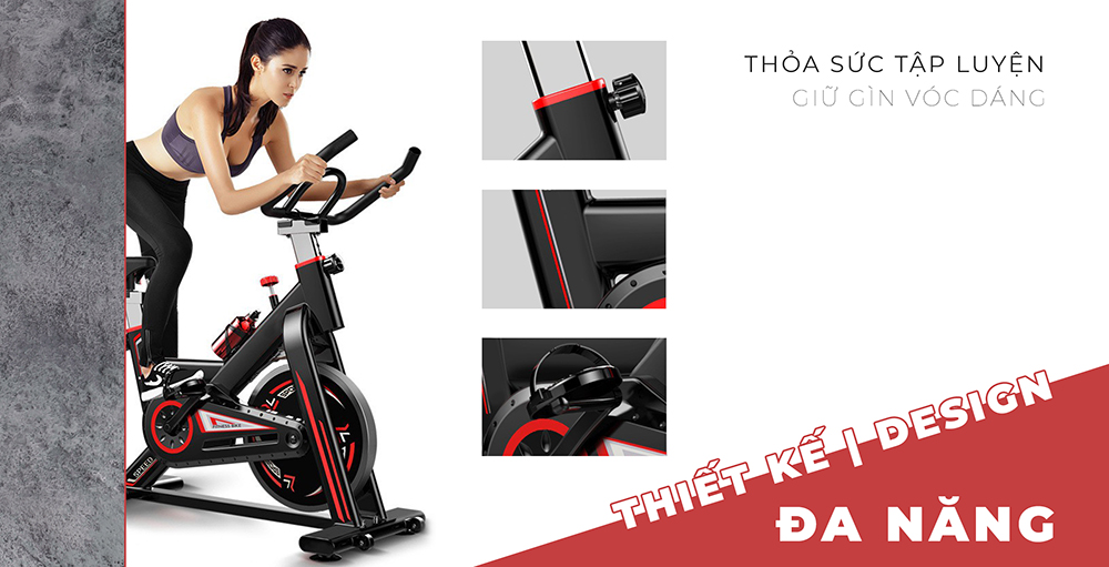 Xe Dap Tap Tech Fitness 709 Thoa Suc Luyen Tap
