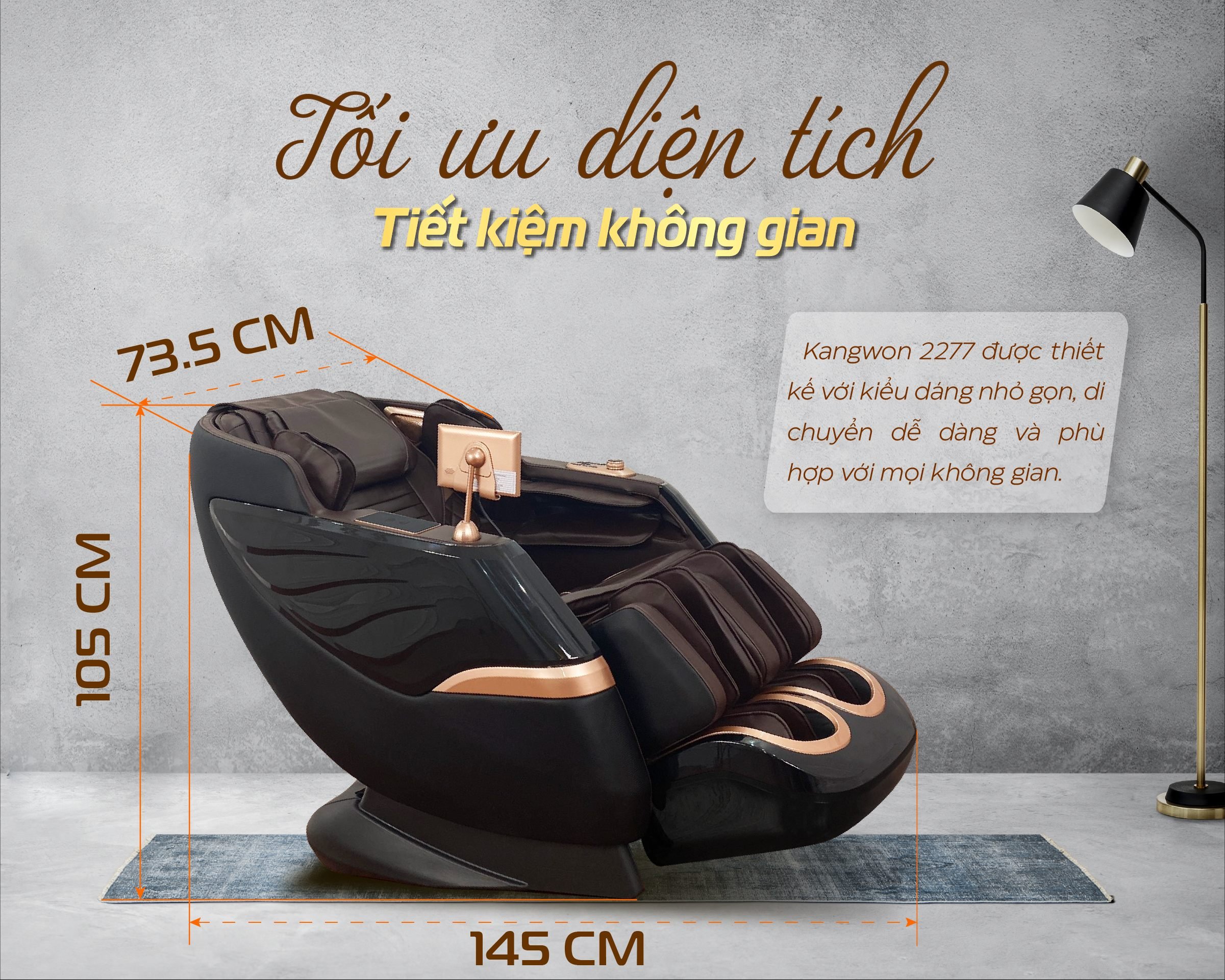 Ghế Massage Kangwon 2277.4