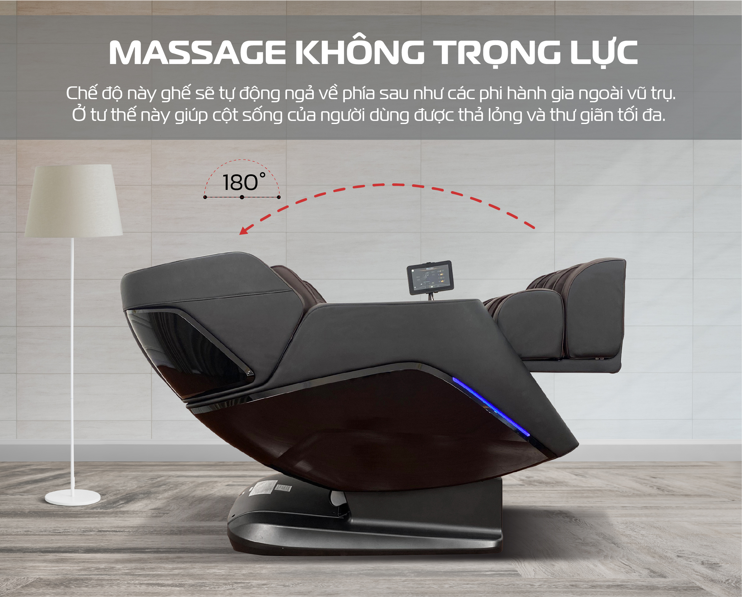 Trang Bị Chế độ Massage Không Trọng Lực Trên Lx 1133